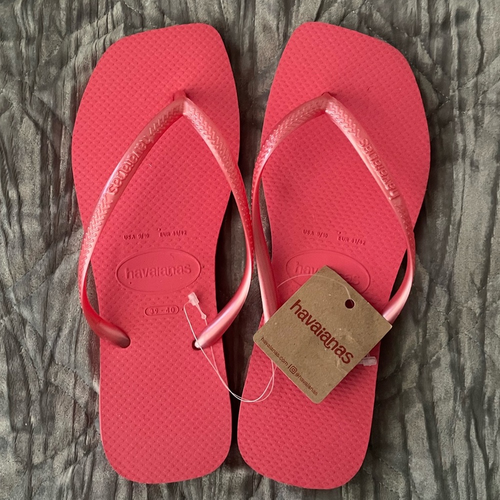 🏝️ Havaianas Slim Square Toe Flip Flops